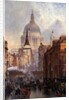 St. Paul's Cathedral and Ludgate Hill, London, England by John O'Connor