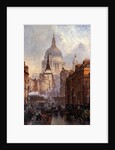 St. Paul's Cathedral and Ludgate Hill, London, England by John O'Connor