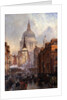 St. Paul's Cathedral and Ludgate Hill, London, England by John O'Connor
