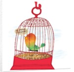 A Caged Bird Singing by Anonymous