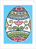Decorated Easter Egg by Anonymous