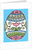 Decorated Easter Egg by Anonymous
