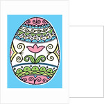 Decorated Easter Egg by Anonymous