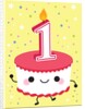 First Birthday Cupcake by Anonymous