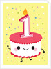 First Birthday Cupcake by Anonymous