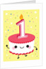 First Birthday Cupcake by Anonymous