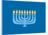 Hanukkah Menorah by Anonymous