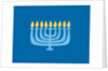 Hanukkah Menorah by Anonymous