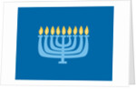 Hanukkah Menorah by Anonymous