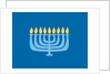 Hanukkah Menorah by Anonymous