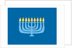 Hanukkah Menorah by Anonymous