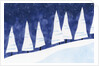 A Group of Snowy Trees by Anonymous