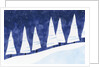 A Group of Snowy Trees by Anonymous