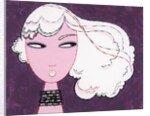 Woman with White Hair by Anonymous