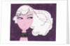 Woman with White Hair by Anonymous