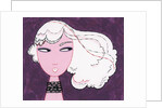 Woman with White Hair by Anonymous