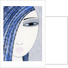 Woman with Blue Hair by Anonymous