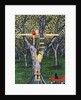 Two Children and a Tree House by Anonymous