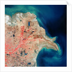 Yellow River entering the Bo Hai in China by Anonymous