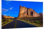 Road through Arches National Park by Anonymous