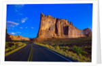 Road through Arches National Park by Anonymous