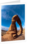 Delicate Arch in Arches National Park by Anonymous