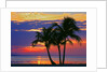 Colorful sunset over Sombrero Beach in the Florida Keys by Anonymous