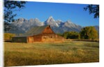 Barn and field by Anonymous