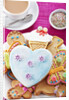 Iced and decorated holiday cookies by Anonymous