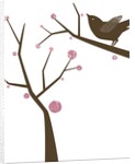 Bird in tree by Anonymous