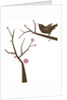 Bird in tree by Anonymous