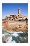 Ploumanach Lighthouse on the Cote de Granit Rose by Anonymous
