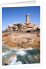 Ploumanach Lighthouse on the Cote de Granit Rose by Anonymous