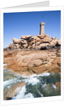 Ploumanach Lighthouse on the Cote de Granit Rose by Anonymous
