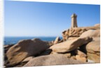 Ploumanach Lighthouse on the Cote de Granit Rose by Anonymous