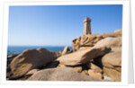 Ploumanach Lighthouse on the Cote de Granit Rose by Anonymous