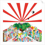 Mount Fuji and Tokyo by Anonymous