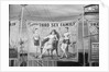 Outside a Country Fair Side-Show Tent Announcing Oddities by Anonymous