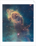 Star birth in Carina Nebula from Hubble's WFC3 detector by Anonymous