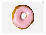 Donut with pink icing by Anonymous