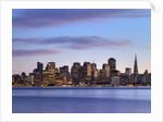 San Francisco skyline seen from Yerba Buena Island by Anonymous