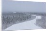 Dempster Highway in snow storm by Anonymous