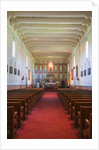 Church interior at Mission Santa Ines by Anonymous