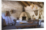 Kitchen in Mission La Purisima Concepcion by Anonymous