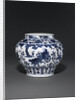 Blue and white Yuan dynasty Guan by Anonymous