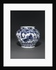 Blue and white Yuan dynasty Guan by Anonymous