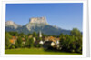 Mount Aiguille above the village of Chichilianne by Anonymous