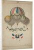 Balloons carrying two men by Anonymous