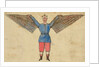 Man with wings attached to tunic by Anonymous