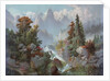 Cascade in the Rocky Mountains by Anonymous